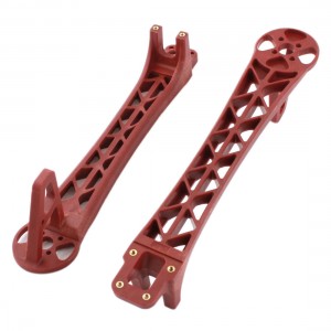 2 Pcs Red Plastic Frame Wheel Arm 21.5mm for DJI Phantom F450 RC Multirotor