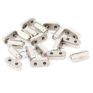 20 Pcs Low Profile 4MHZ 4.000MHZ 2Pin DIP Mount Quartz Crystal Oscillator HC-49S