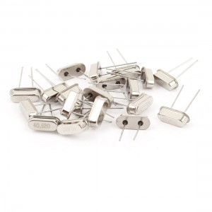 20 Pieces Low Profile 40.680MHZ DIP Quartz Crystal Oscillator HC-49S Replacement