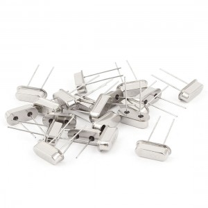 20 Pieces 6MHZ 6.000M 6M HZ Passive Quartz Crystal Oscillator Silver Tone HC-49S