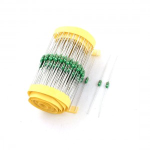 200Pcs Electronic Component 1/2W 33uH 10% Color Ring Inductors 3x7mm