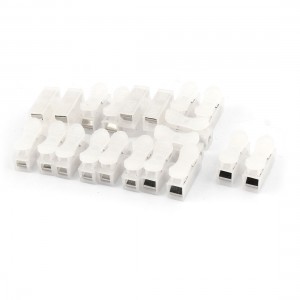 10 Pieces Wire Connection 2 Position Barrier Screw Terminal Strip Block 380V 10A