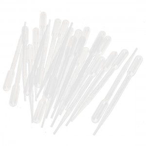 Disposable Liquids Dosing Fine Tip Transfer Pipets Pipettes 3ml 50 Pcs