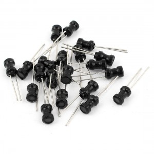 20pcs PCB Board Radial Lead Inductor 1mH 100mA 4x6mm 10% Tolerance