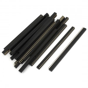 30PCS 2.0mm Pitch Female PCB Header Connector Single Row 40 Pins