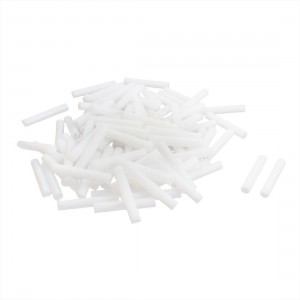 100Pcs 6x35mm PCB Test Flat End Fixture Parts Plate POM Stand Fixed Rod White