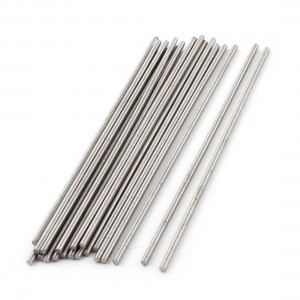 2mm Dia 100mm Length High Speed Steel Round Drill Lathe Rod Bar 20 Pcs