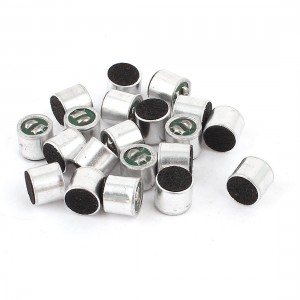 20 Pcs Cylindrical SMD Electret Condenser Microphone Pick-up 6mmx5mm Replacement