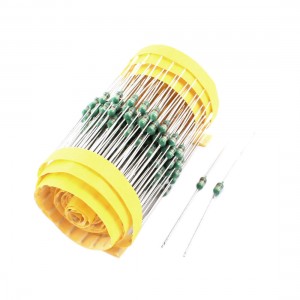 200Pcs Through Hole Mount 8.2uH 0307 1/4W 10% Color Ring Inductors 3x7mm