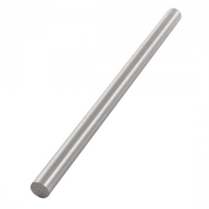 Silver Tone Straight HSS Machine Lathe Tool Round Bar 6mm x 100mm