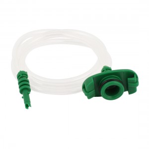 9mm Inner Dia 55cc 55ml Barrel Glue Dispenser Syringe Adapter 1Meter Length