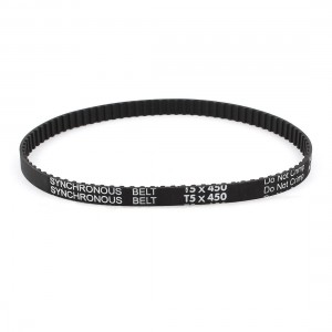 T5x450 90 Teeth 5mm Pitch Rubber Cogged Industrial Timing Belt 450mm