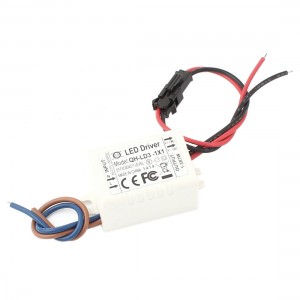QH-LD3-1x1W Electric Transformer Power Supply Ceiling Light LED Driver