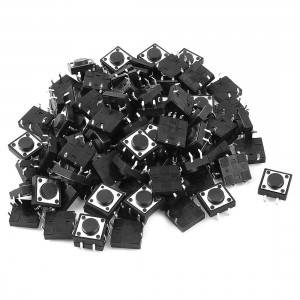 50 x DIP 4 Pins Push Button Momentary Tactile Switch 12x12x5mm