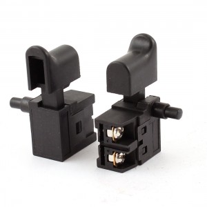 2 Pcs Electric Drill Power Tool SPST NO Trigger Switch AC 250V 8A