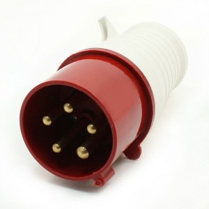 Parts AC 220-380V 32A IP67 3P + E + N IEC309-2 Industrial Plug Red