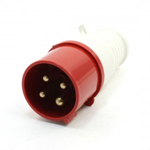 AC 380-415V 16A IEC309-2 3P + E Industrial Connector Plug Red