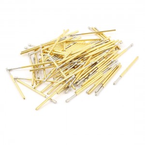 100 Pieces P100 A2 1 5mm Concave Tip Spring PCB Testing Contact Probes Pin