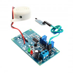 DC 24V 0-20S Temperature Control Switch Thermal Sensor Time Delay Alarm Module