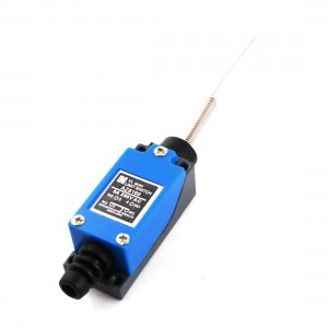 AC250V 5A DPST Momentary Left Right Wobble Coil Spring Stick Rod Limit Switch