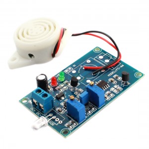 DC24V Light Detection Photosensitive Diode Buzzer Alarm Delay PCB Circuit Module