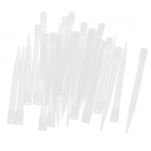 Plastic Precision Fine Tip Liquid Transfer Pipette Tips 5ML 50 Pcs