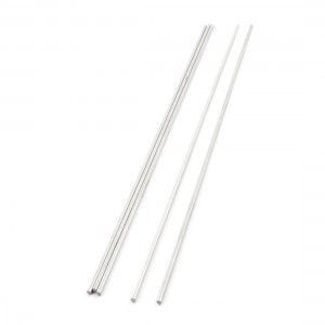 5PCS 200mmx2mm Stainless Steel Straight Axles Shaft Rod Bar for DIY Toy