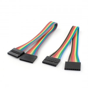 8" Length 8Pin Female to Female Dual Ends Jumper Wire Connector 2 Pcs