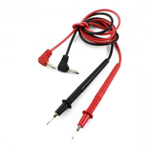 Pair Universal Probe Test Lead Pen Cable 1 Meter for Multimeter