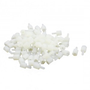 100pcs M3 x 6mm x 6mm Hexagonal Nut Hex Threaded Spacer for PCB Board