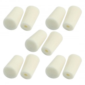10pcs 19mm Outer Dia. Test Tube Spare Parts 16-20mm Silicone Lid Cap Closure