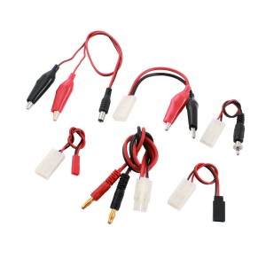 6 in 1 Tamiya to Banana Plug Wire Cable Connector for RC Model Lipo Battery