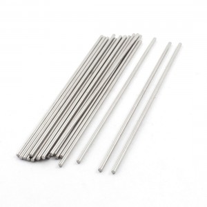 19Pcs RC Truck Toy Spare Parts Stainless Steel Round Bar 110mm x 2mm