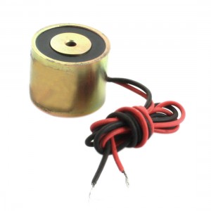 DC 36V 0mm 8000g Lifting Magnet Electromagnet Solenoid Lift Holding 25mm Dia