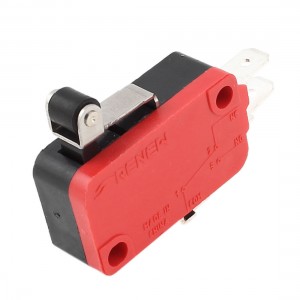 RV-165-1C25 Roller Momentary SPDT Lever Micro Switch AC 250V 16A
