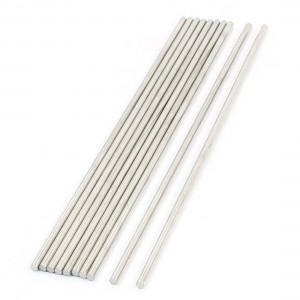 10pcs Stainless Steel 130 x 2.5mm Round Rod Shafts for RC Model