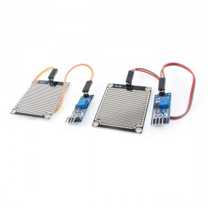 2 Pcs Rain Water Sensor Rainwater Module Rain Moisture Detection Module 3.3V-5V