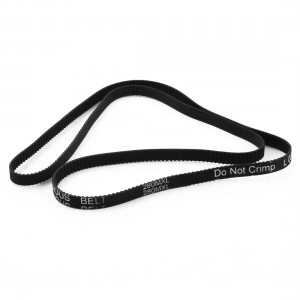 280MXL025 350 Teeth 2.032mm Pitch 1/4" Width Black Groove Timing Belt 711.2mm