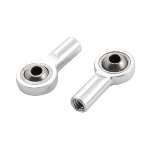 2Pcs Silver Tone Rod End Spherical Brass Ball Joints 2.5x4x15mm for RC Car