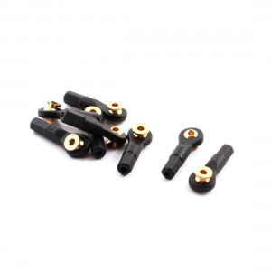 8 x RC Car Spare Parts Tie Rod Ends Brass Ball Link 2x2x19mm