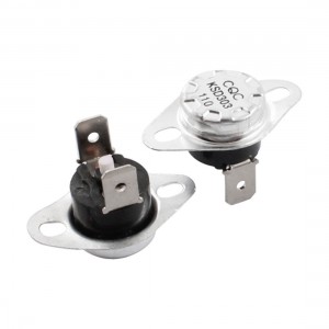 2Pcs KSD303 110 Celsius Temperature Controlled Switch NC Manual Reset