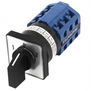 690V 10A 1-0-2 Position Rotary Cam Universal Changeover Switch