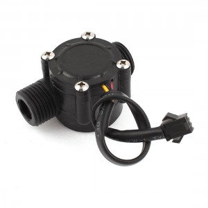 0.5-30L/min 0.8Mpa G1/2 Water Fluid Flow Control Hall Sensor Meter Flowmeter