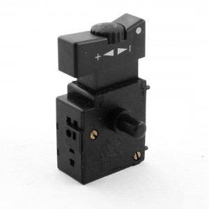FA2-4/1BEK SPST Lock on Trigger Switch Black for Hitachi Electric Power Tool