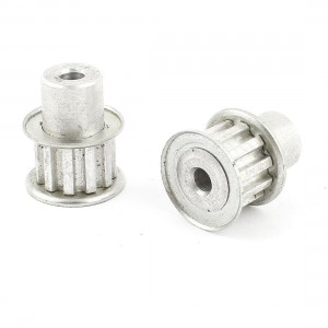 2 Pcs Stainless Steel XL Type 11T 11 Teeth 5mm Diameter Bore Timing Belt Pulley