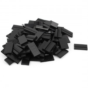 100pcs 10P 2.54mm Housing Jumper Wire Female Pin Connectors