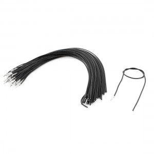 50pcs 1Pin-1Pin Motherboard Test Flexible Jumper Cable Wire Line 25cm