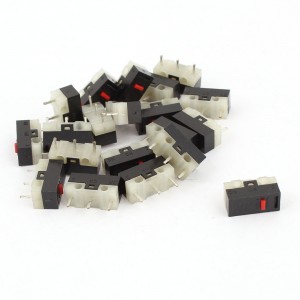 20 Pcs AC 125V 1A 3 Pin Terminal 1NO 1NC Momentary Type SPDT Mini Micro Switches