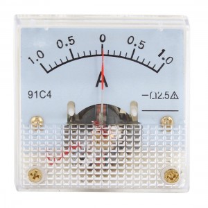 Class 2.5 Accuracy DC 1A Ampere Analog Panel Meter Ammeter