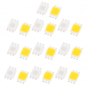 20 Pcs Warm White Light SMD 5050 LED Bead Chip Lamp 3.0-3.6V 350mA 1W 80LM
